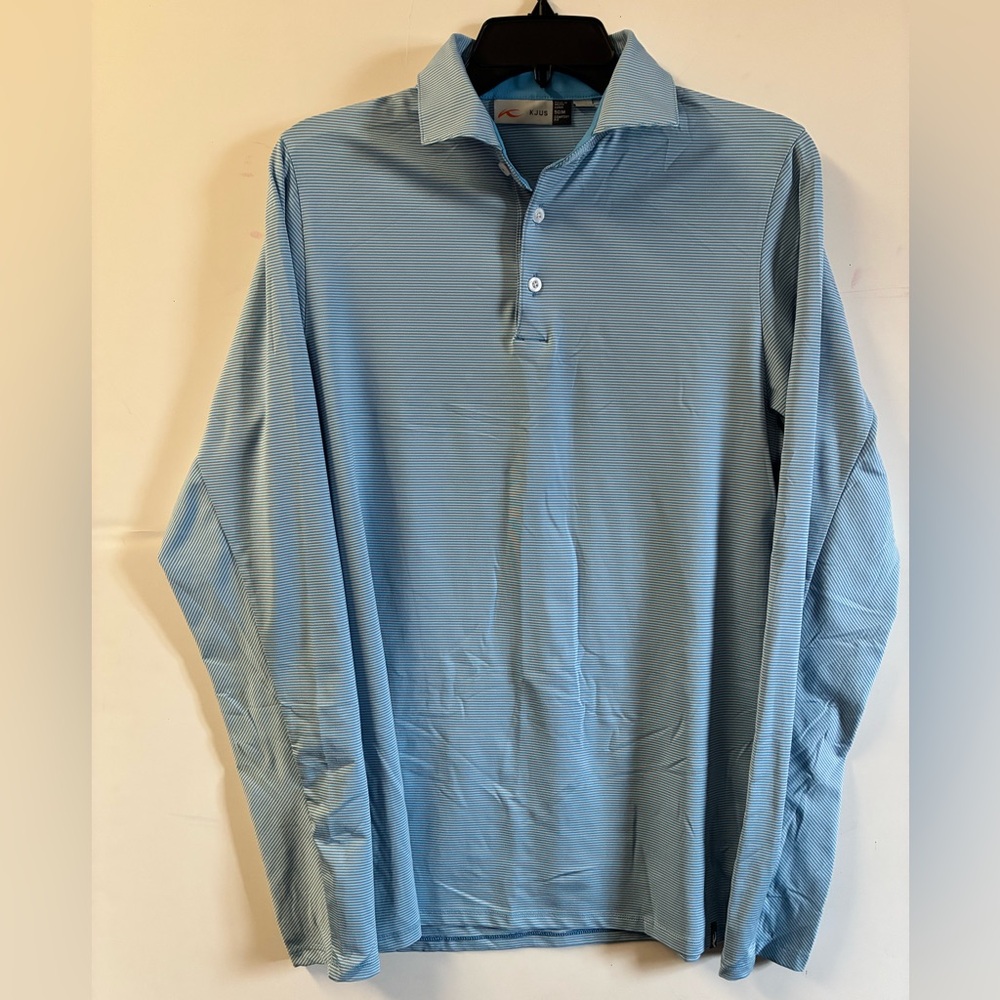 Kjus Golf Long Sleeve Polo, Men’s M